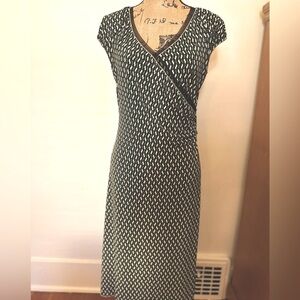 Max Studio Faux Wrap Dress